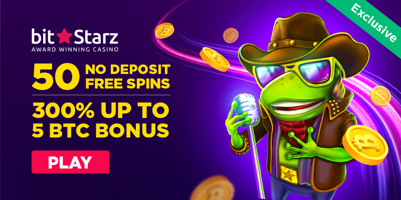 Exclusive 50 free spins bonus at Bitstarz!