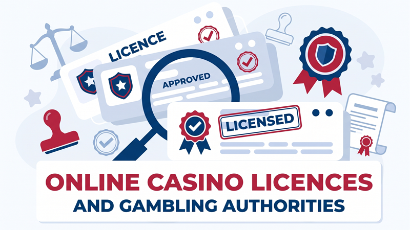 Gambling Licences and Commissions for Online Casinos 